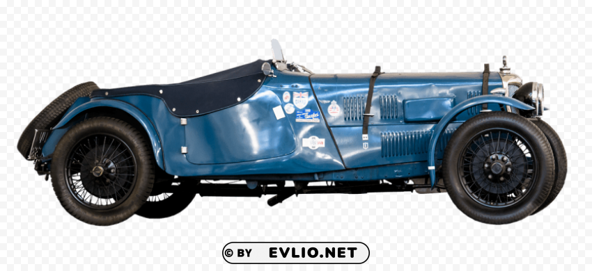 oldtimer british Isolated Object with Transparent Background in PNG