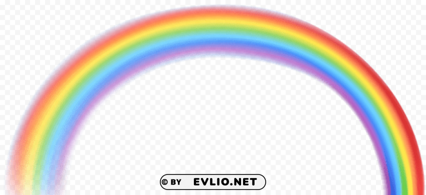 Transparent Rainbow PNG Graphics With Alpha Channel Pack