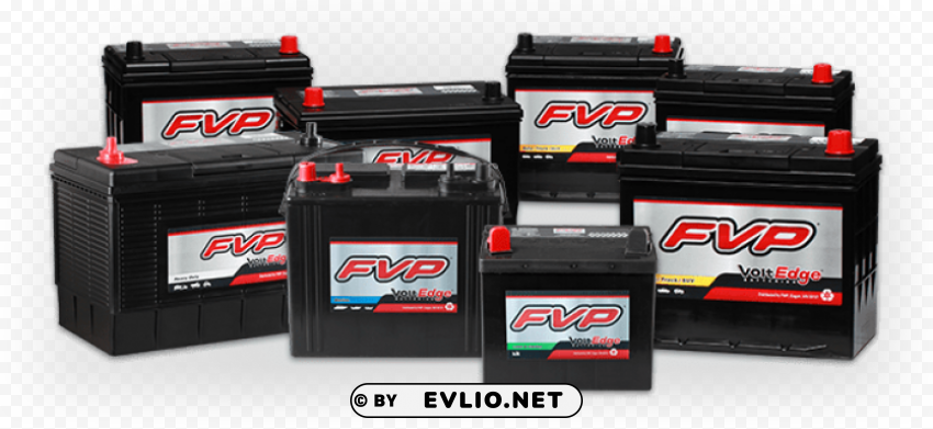 automotive battery ClearCut Background PNG Isolated Item