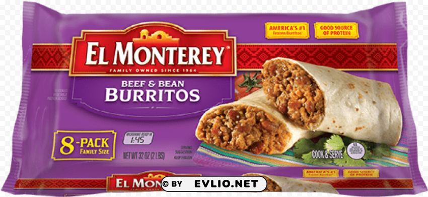 Frozen Burritos PNG Graphic With Isolated Clarity