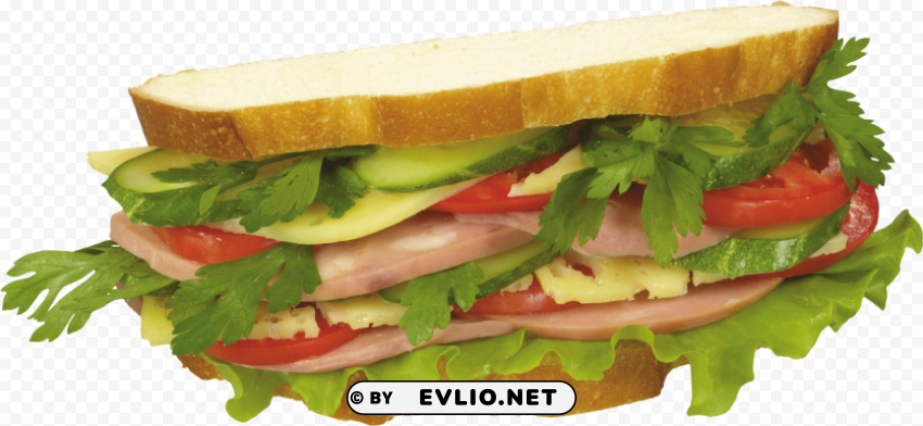 sandwhich PNG graphics with alpha transparency broad collection