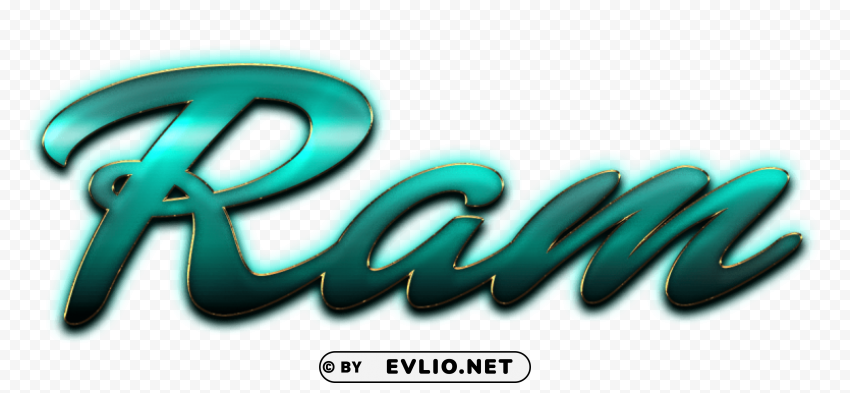 ram decorative name Isolated Icon on Transparent PNG