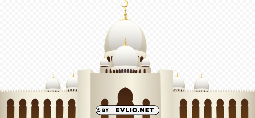 Mosque vector PNG images without BG