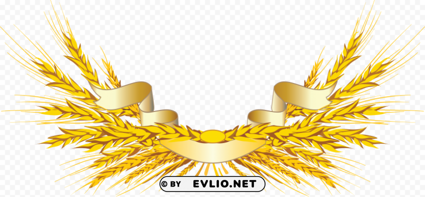 Wheat PNG Image With Isolated Graphic Element