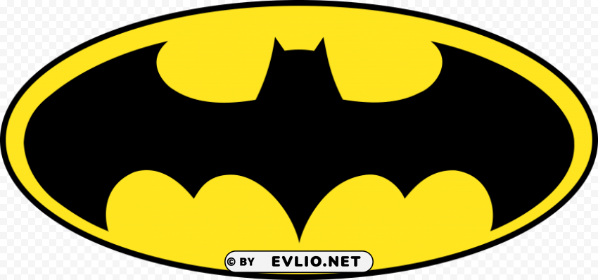 batman logo Isolated Graphic with Clear Background PNG png - Free PNG Images ID 940323a9