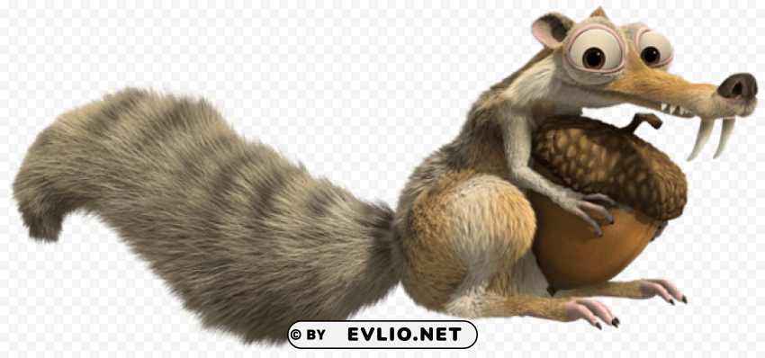 ice age scrat squirrel PNG images with transparent canvas assortment