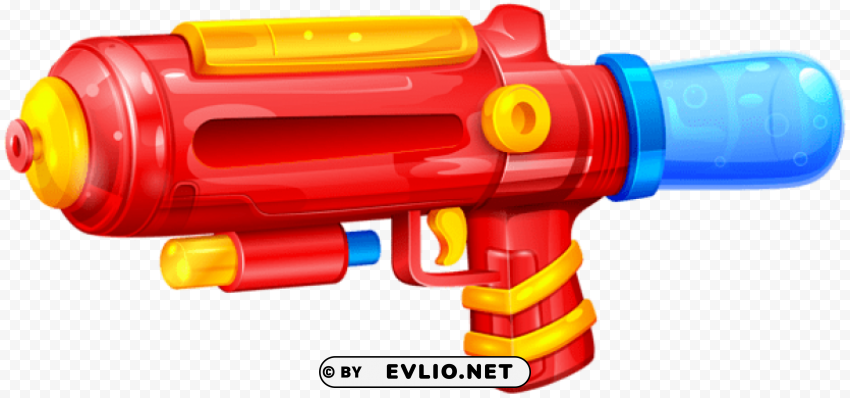 water gun Isolated Item with Transparent Background PNG