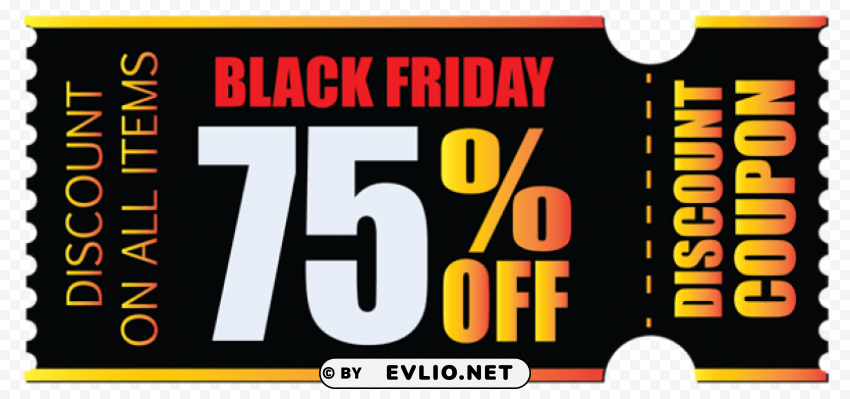 black friday couponpicture PNG graphics with clear alpha channel broad selection
