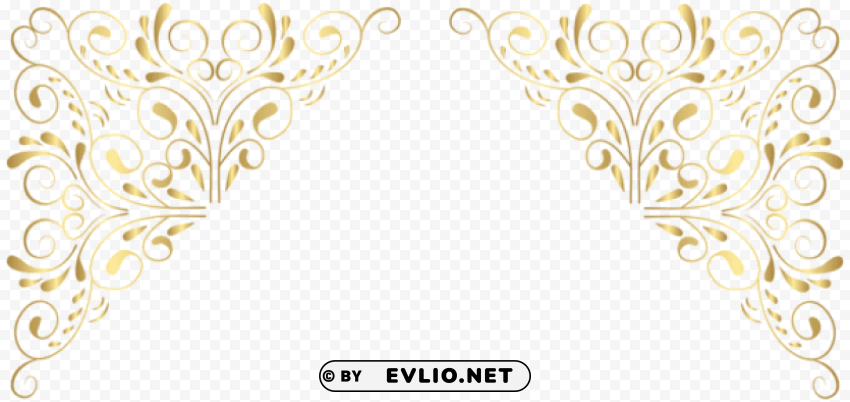 decorative corners HighQuality Transparent PNG Isolated Object clipart png photo - 013d1a10