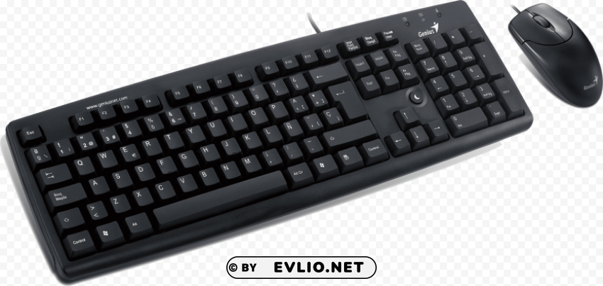 keyboard Isolated Object with Transparent Background in PNG