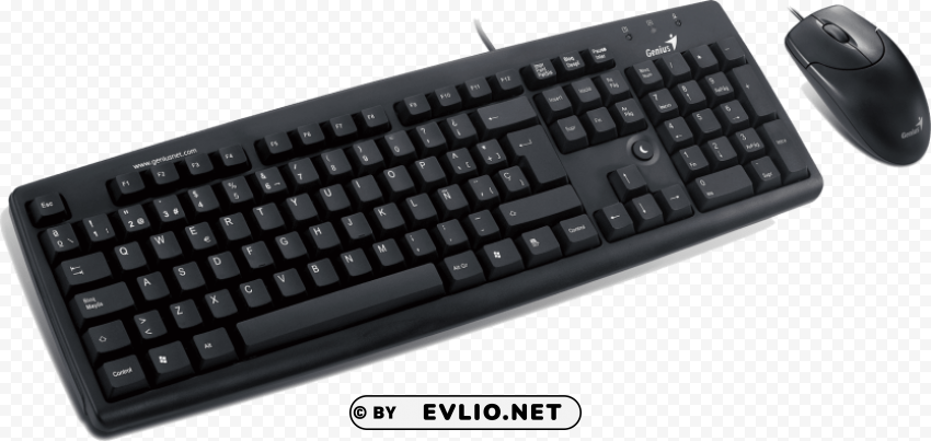 Keyboard Isolated Object With Transparent Background In PNG