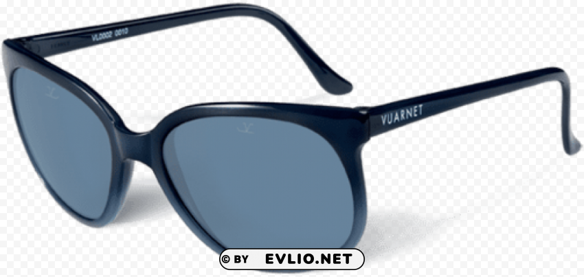 vuarnet sunglasses vl 0002 plastic blue Isolated Character in Clear Transparent PNG