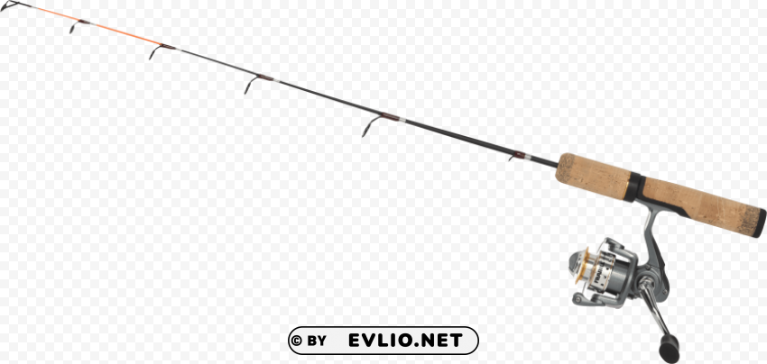 fishing pole Isolated Character in Transparent PNG Format