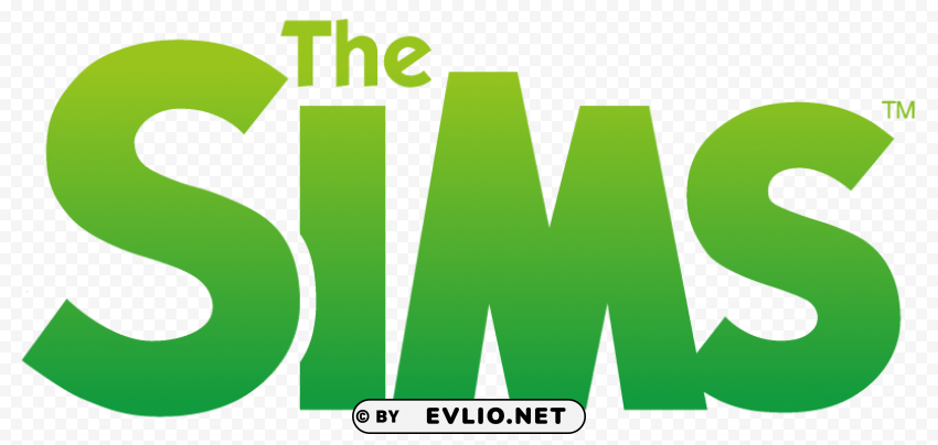 the sims logo PNG for t-shirt designs