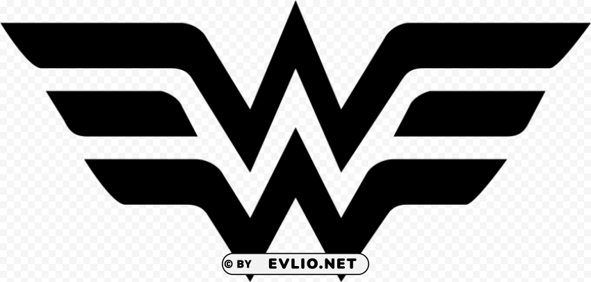 logo wonder woman Clear Background PNG with Isolation