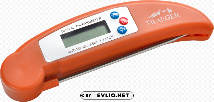 traeger grills traeger digital instant read thermometer Isolated Character on HighResolution PNG