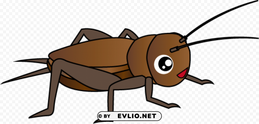 cricket insect clipart PNG Graphic Isolated with Clarity