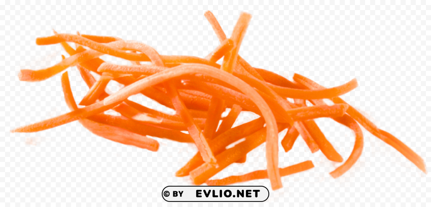 sliced carrot Transparent PNG Isolated Subject