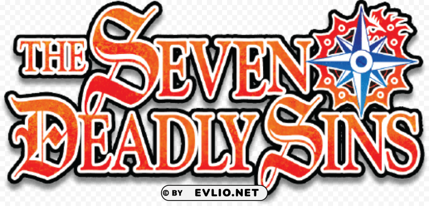 the seven deadly sins logo PNG images with transparent canvas compilation