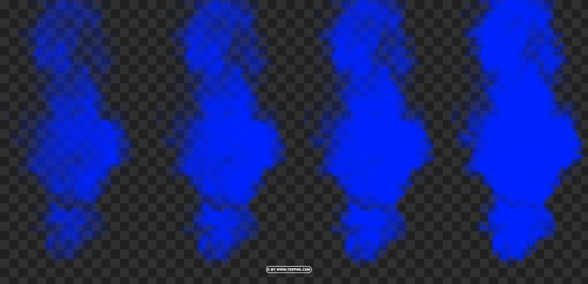 hd blue powder free Transparent PNG Image Isolation