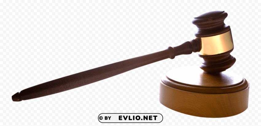 gavel Isolated Artwork in HighResolution Transparent PNG