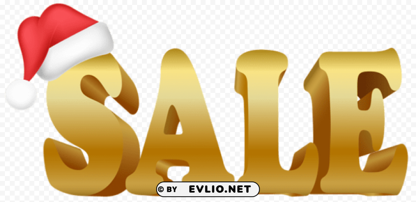 christmas sale decoration Transparent Background Isolation of PNG