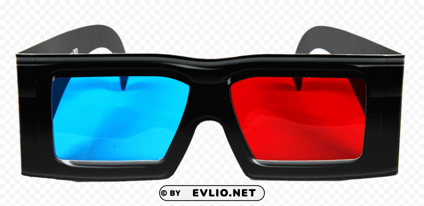 3d glasses ClearCut Background PNG Isolated Element