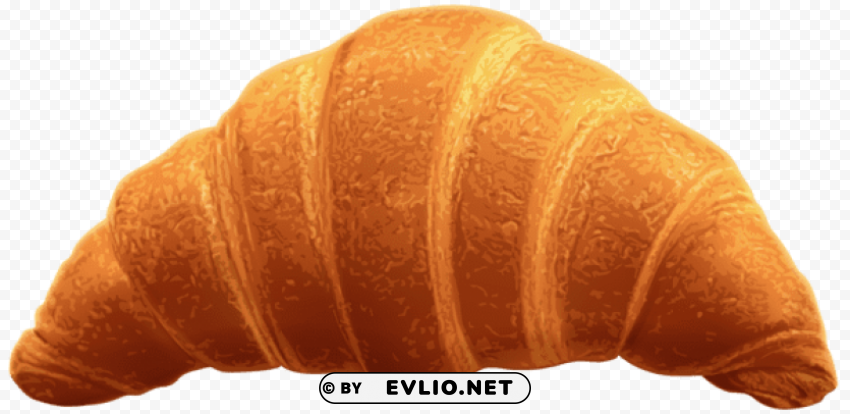 croissant Isolated Artwork in HighResolution Transparent PNG
