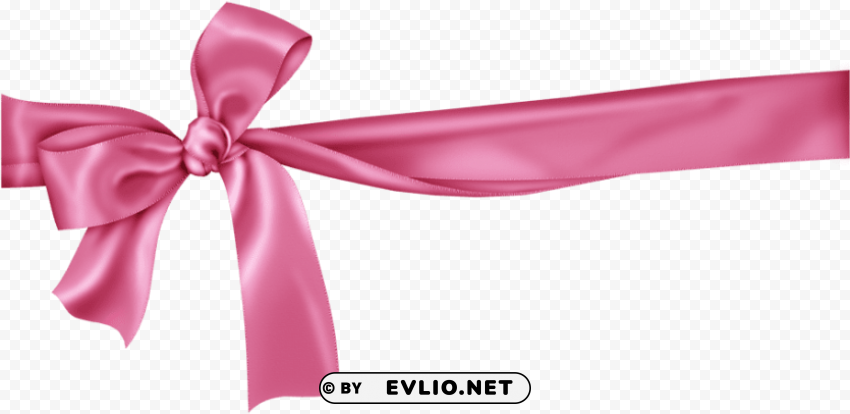 pink ribbon border Transparent Background PNG Isolated Graphic PNG transparent with Clear Background ID 89137d92