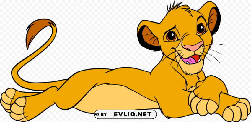lion king Isolated Illustration on Transparent PNG