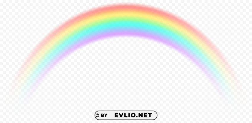 PNG image of rainbow PNG for personal use with a clear background - Image ID 606e1074