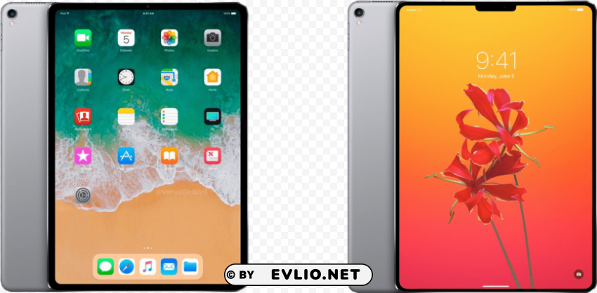apple ipad 97 2018 PNG Graphic with Isolated Design