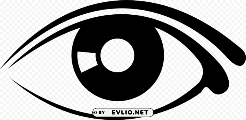 Eye Isolated Icon On Transparent PNG