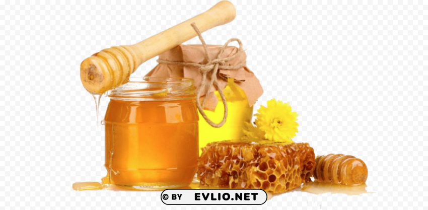 honey PNG with Clear Isolation on Transparent Background