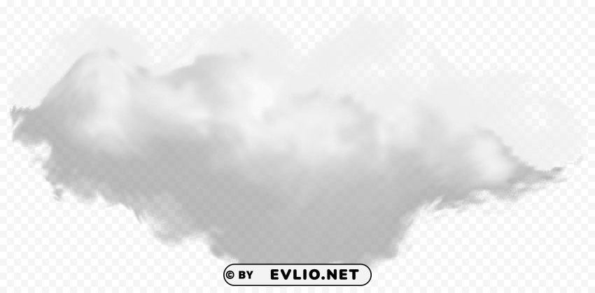 cloud PNG with Clear Isolation on Transparent Background