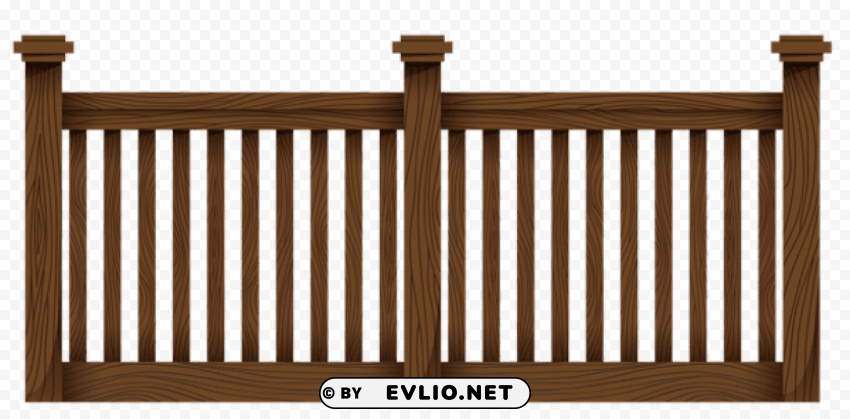 transparent wooden fencepicture PNG graphics for presentations