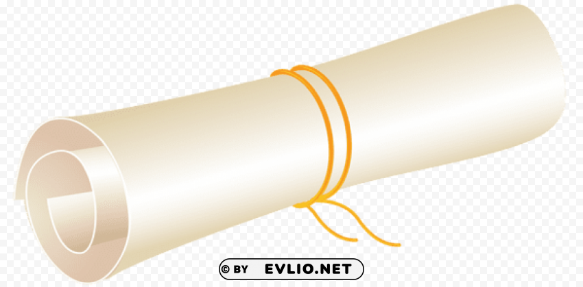 white scrolled paper Isolated Subject on HighQuality PNG clipart png photo - 167b5337