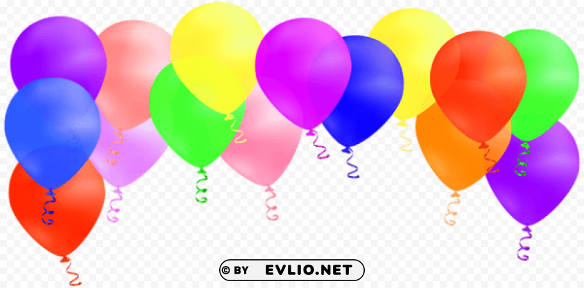 balloons PNG Object Isolated with Transparency
