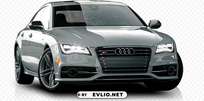 Audi Car Isolated Artwork On HighQuality Transparent PNG