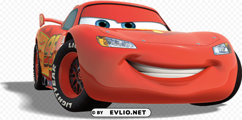 cars 2 lightning mcqueen PNG images for advertising
