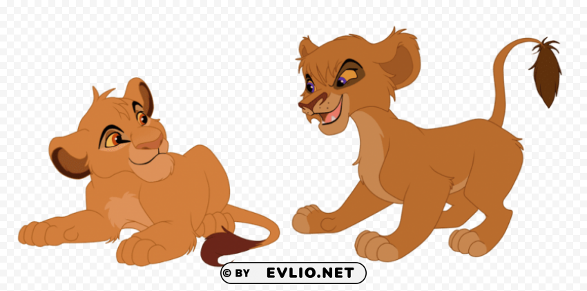 the lion king kopa Clean Background Isolated PNG Character