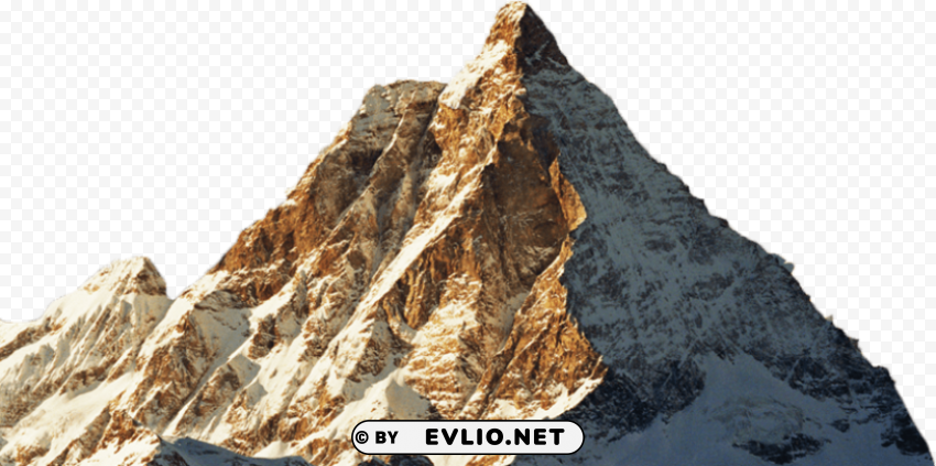 mountain with snow PNG graphics with alpha transparency broad collection