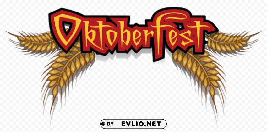oktoberfest with wheatpicture Isolated Character with Transparent Background PNG