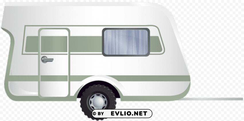 caravan transparent PNG Image Isolated with Clear Background