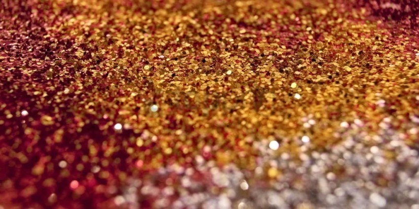 gold glitter texture background PNG Image with Isolated Graphic Element