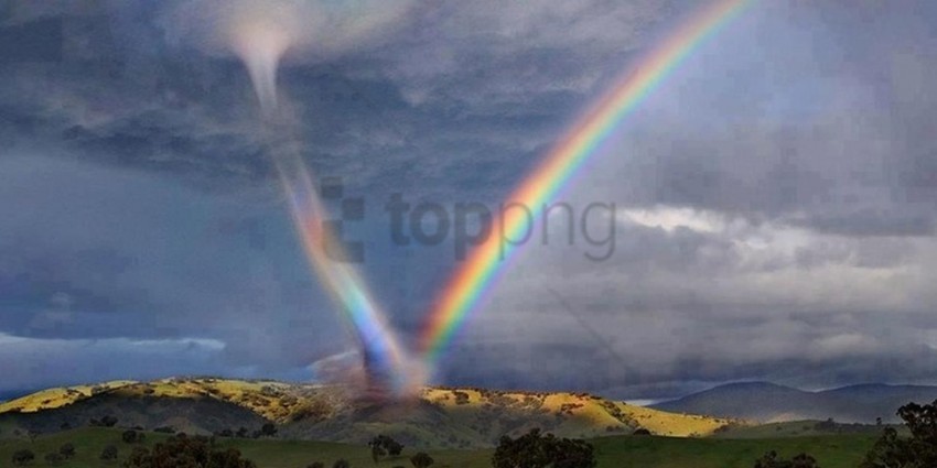 colorful tornado PNG for educational use