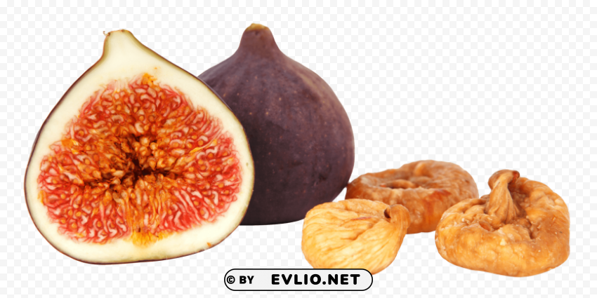 fig dried Isolated Character on Transparent PNG
