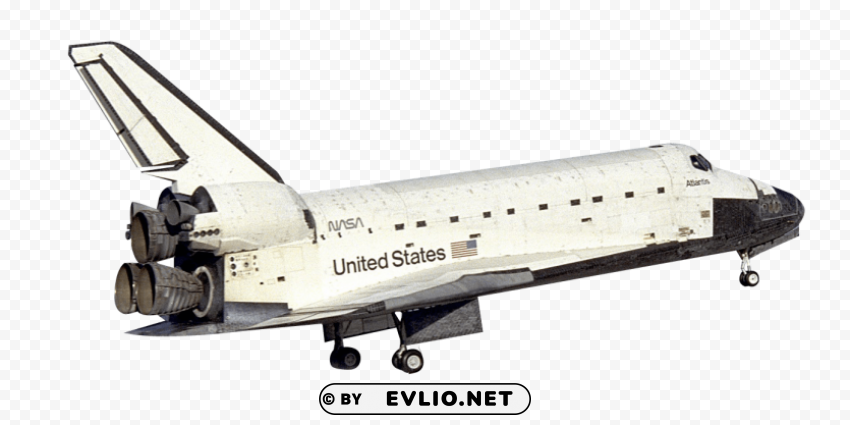 Space Shuttle Clear background PNG graphics