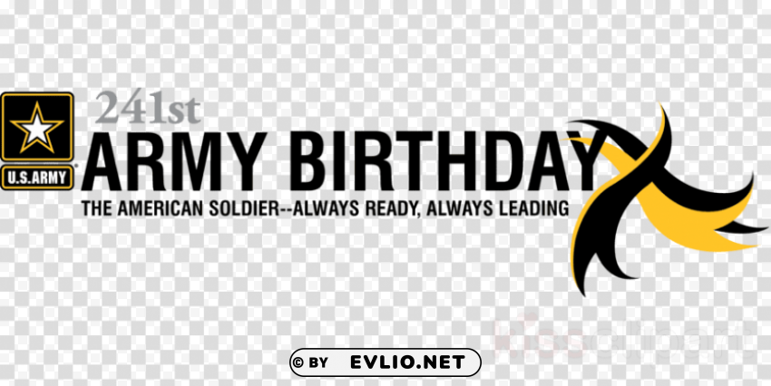 243rd army army birthday 2018 PNG files with no backdrop required