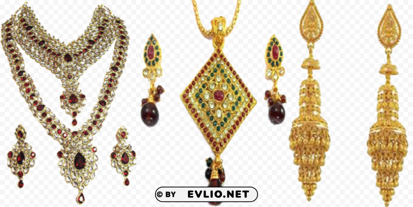 artificial jewellery PNG images for printing
